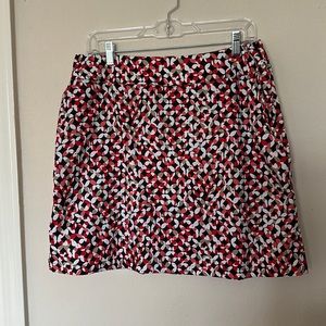 Tail White Label Red & Black Skort